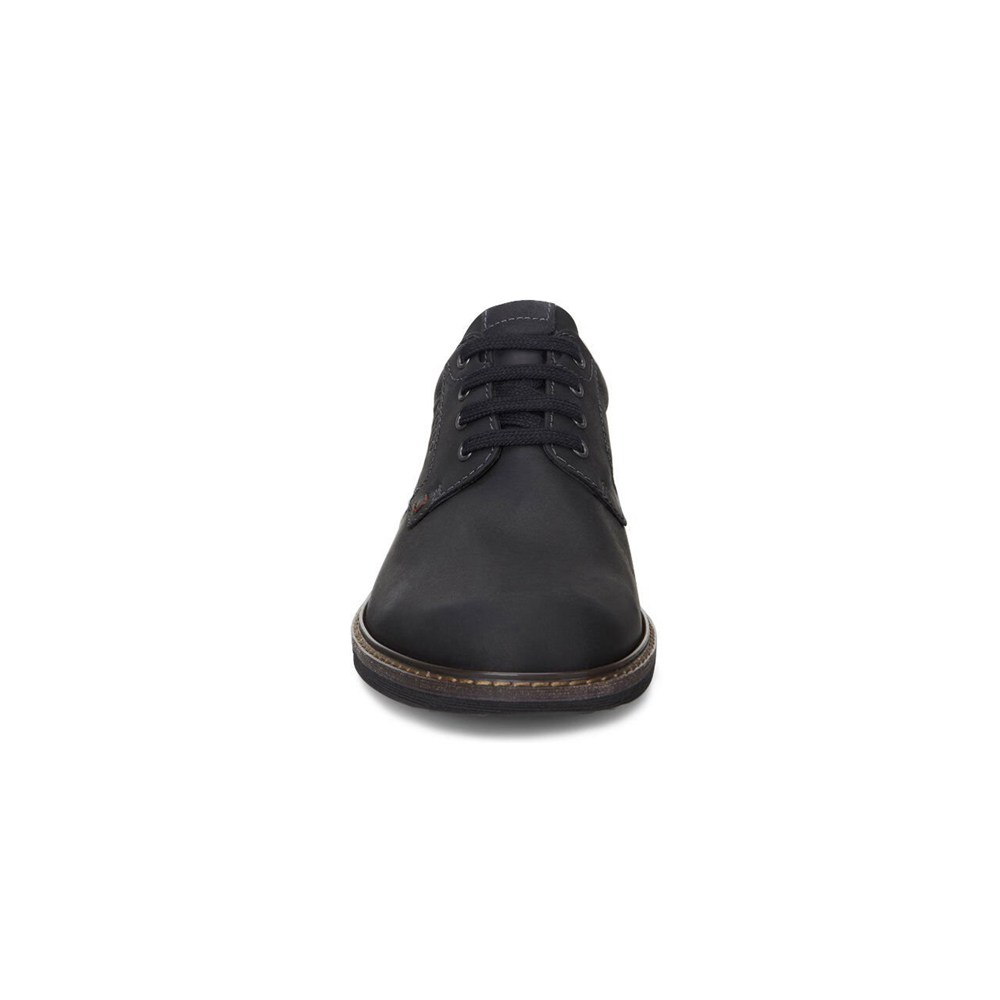 Zapatos De Vestir Hombre - ECCO Turn Gtx Plain Toe Tie - Negros - RVJ915830